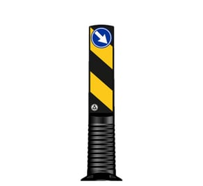 Esnek Refüşbaşı Levhası 75 Cm