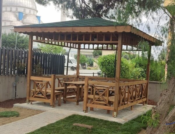 Ahşap Kamelya Model -3