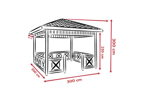 Ahşap Kamelya Model -3 - Görsel 2